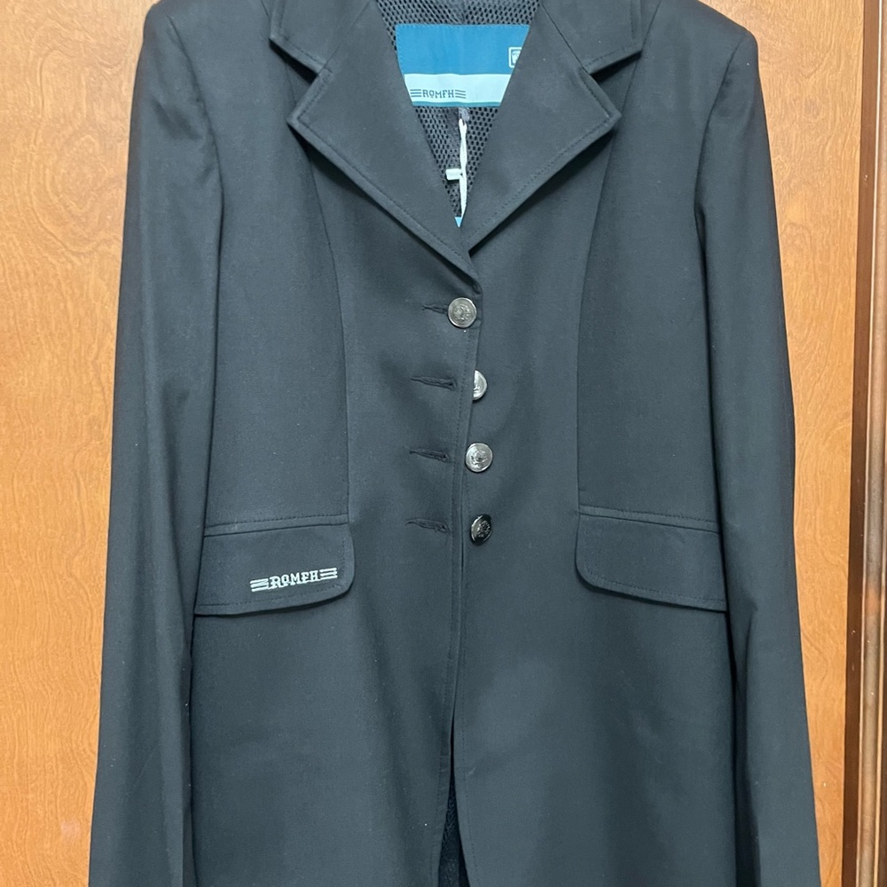 Romfh dressage show jacket W size 12 long